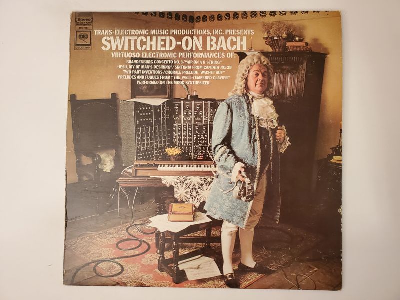 Wendy Carlos Switched-On Bach vinyl record